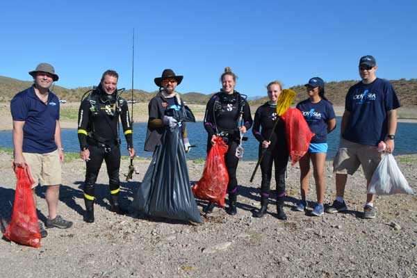 Lake Pleasant Clean Up