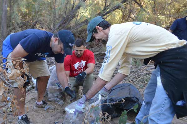 Salt River Clean Up Trash Pick Up